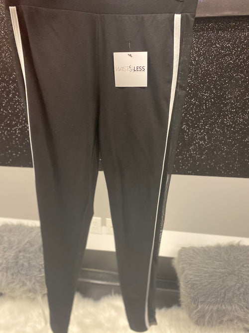 Mesh Black Leggings - WaistLESS Couturing